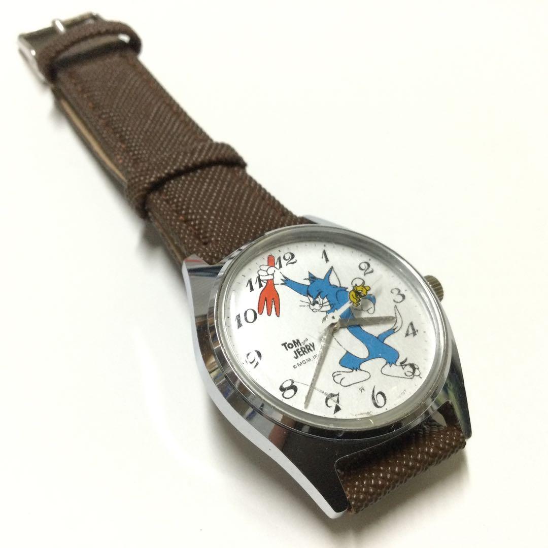 セイコートムとジェリー 手巻き腕時計