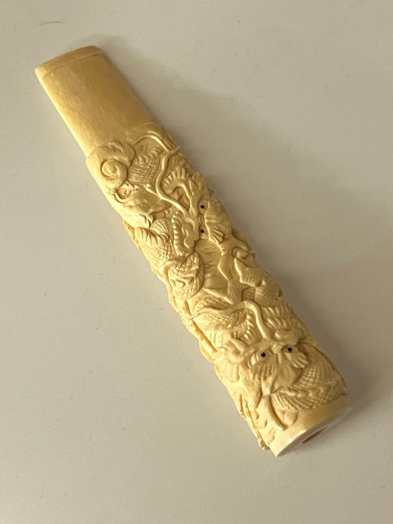 極上 彫刻　龍　パイプ　 H—-004 極上 安い 彫刻 龍 パイプ H—-004