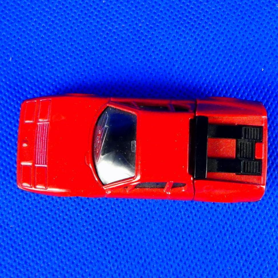 フェラーリ512BB★トミカ★初期の青箱★当時のミニカタログあり★昭和５６年もの