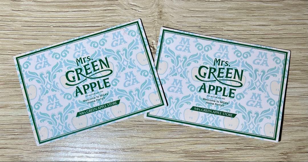 Mrs. GREEN APPLE フォトカード 2枚セット ポップアップ ミセス