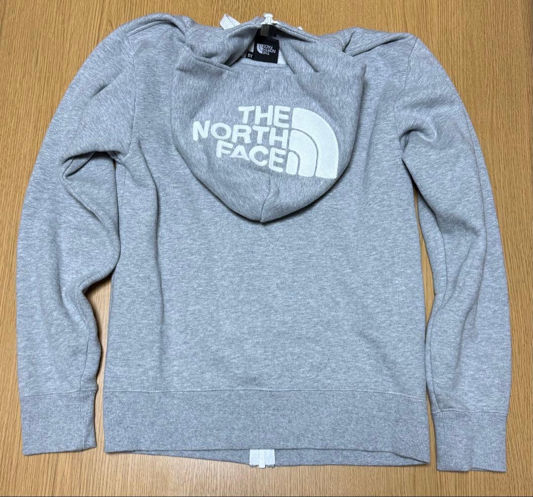 THE NORTH FACE グレー フルジップ パーカー