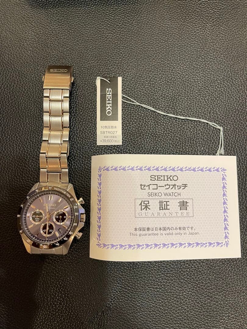 Bopy　セイコー セレクション クオーツ クロノグラフ SBTR027