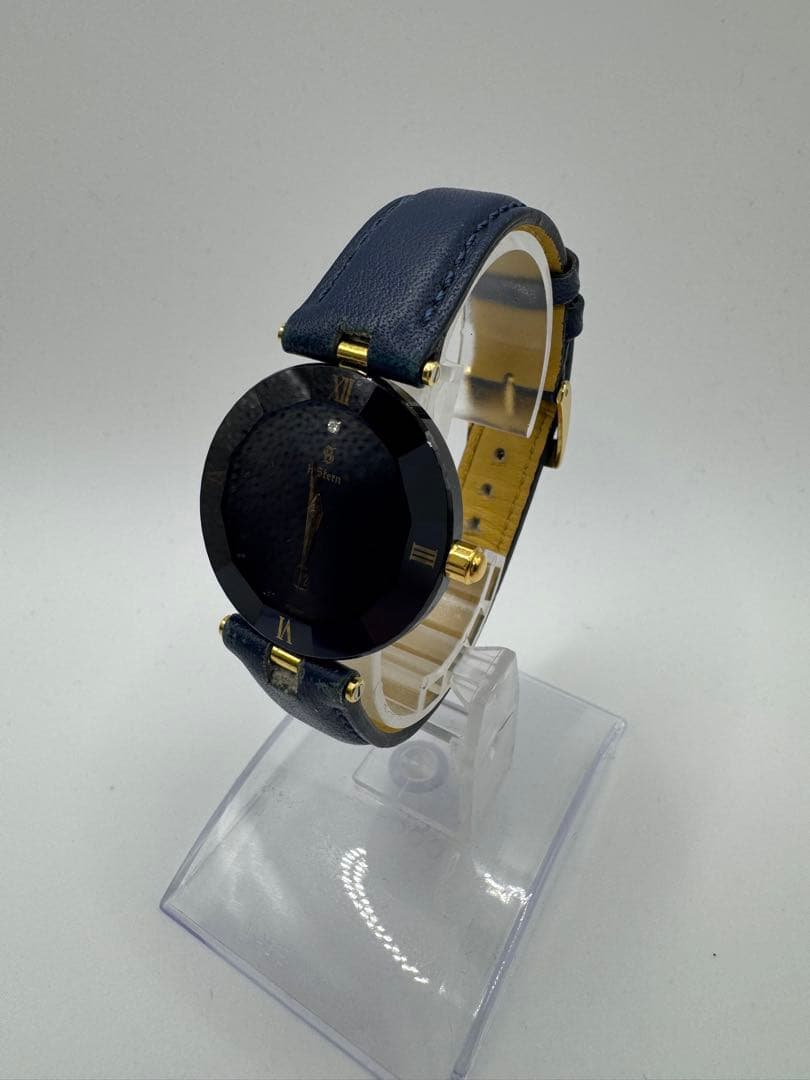 【美品・レア】H.Stern エイチ・スターン 腕時計 ネイビー×ゴールド 美品・レア】H.Stern エイチ・スターン 腕時計 ネイビー×ゴールド 美品