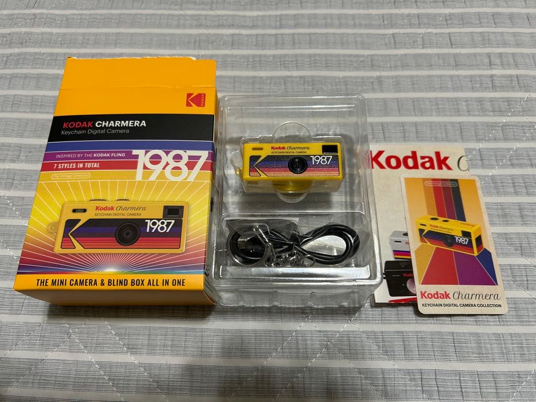 Kodak charmera イエロー Kodak Charmera キーホルダー型デジタル