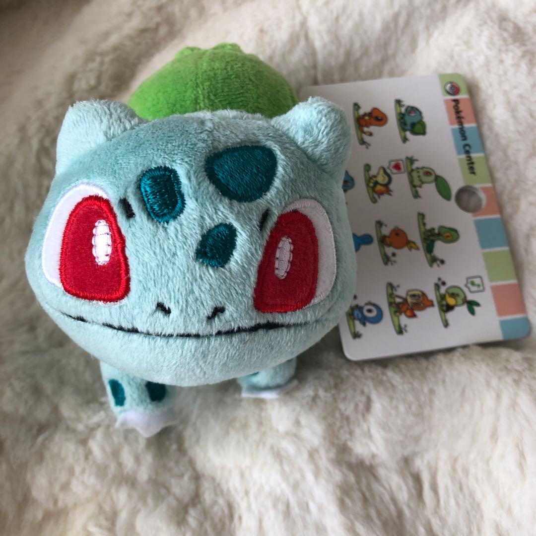 ポケモンセンター　連れ歩きシリーズ　フシギダネ　マスコット　ぬいぐるみ