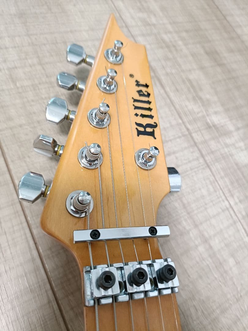 希少Killerギターパイレーツ ヒッコリーブラウン ダンカンpu 高崎晃