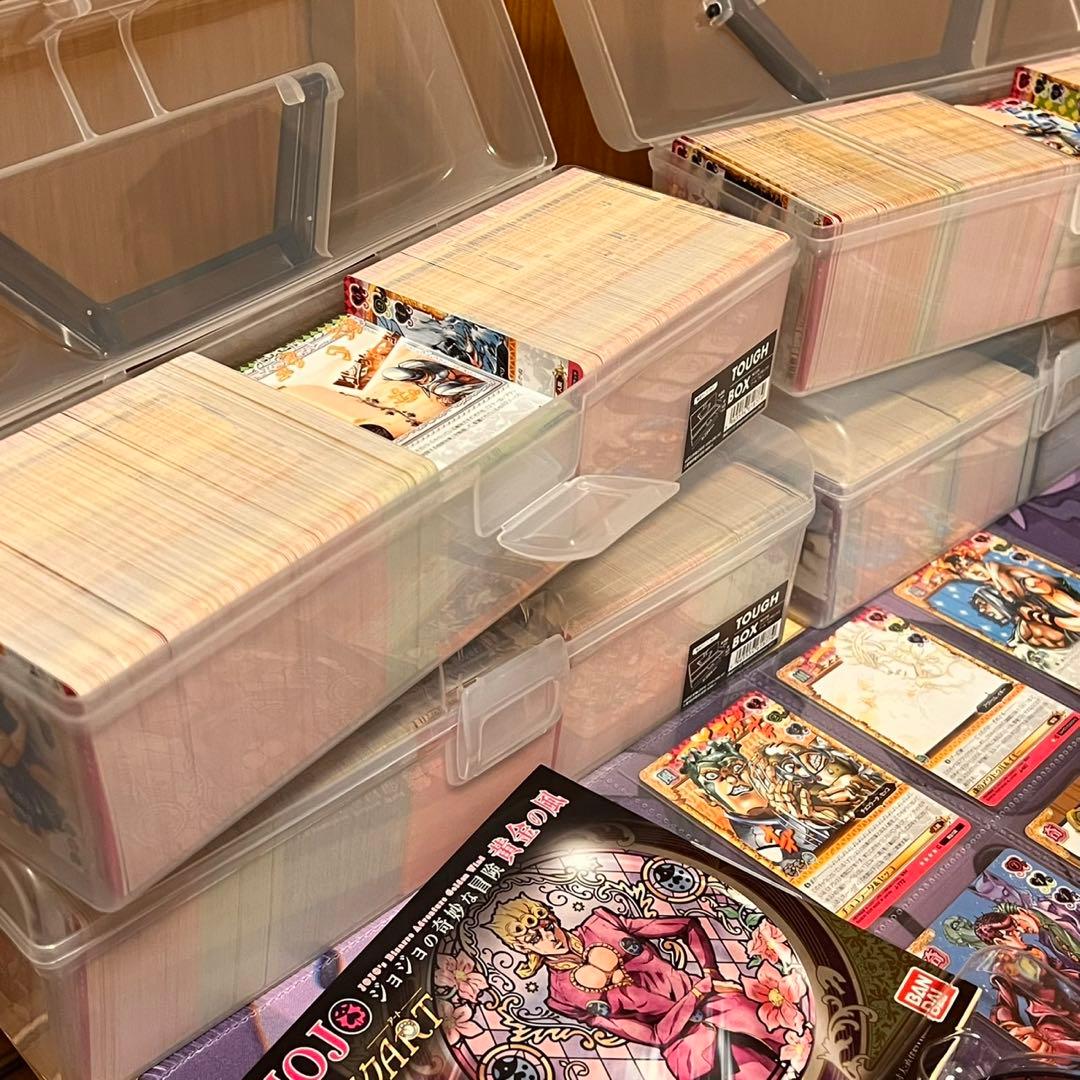 ジョジョの奇妙な冒険　アドベンチャーバトルカードABC 2300枚以上まとめ売り