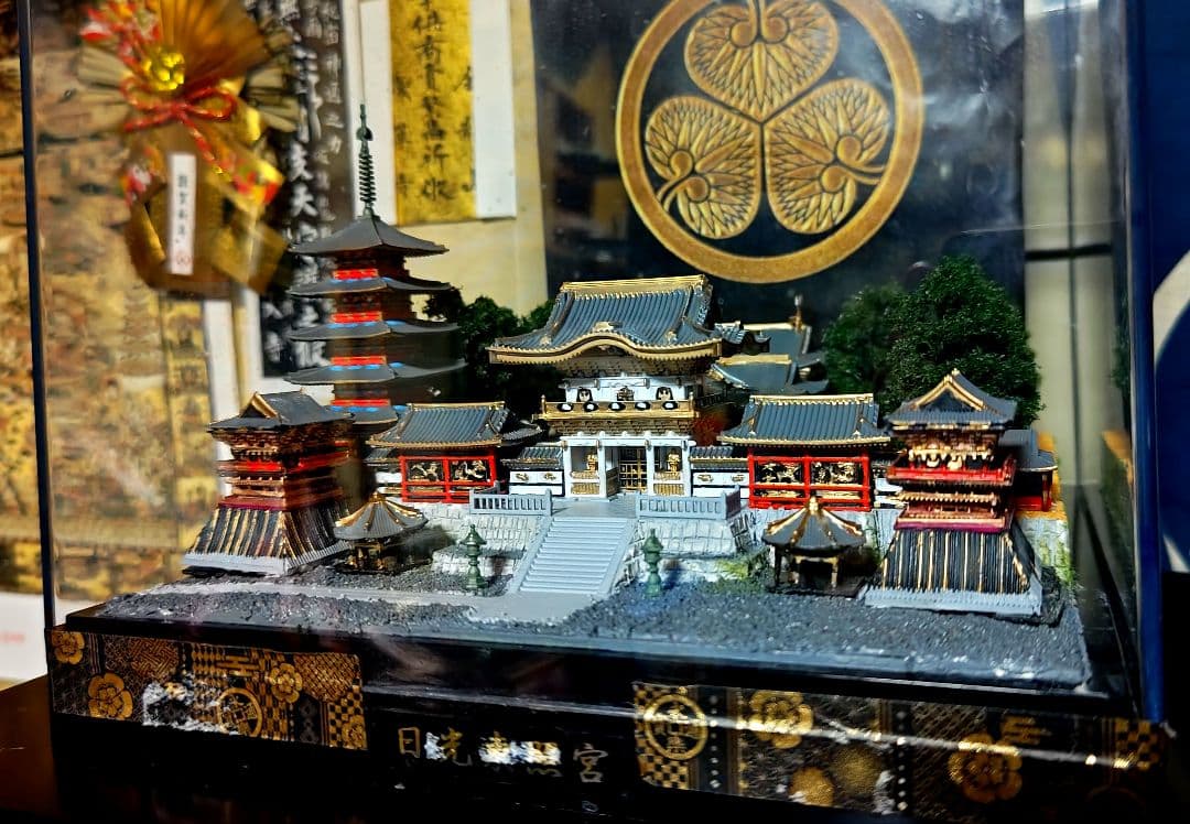 日光東照宮　ジオラマ