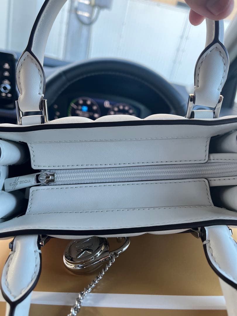 Michael Kors ハミルトン キルテッド レザー サッチェル