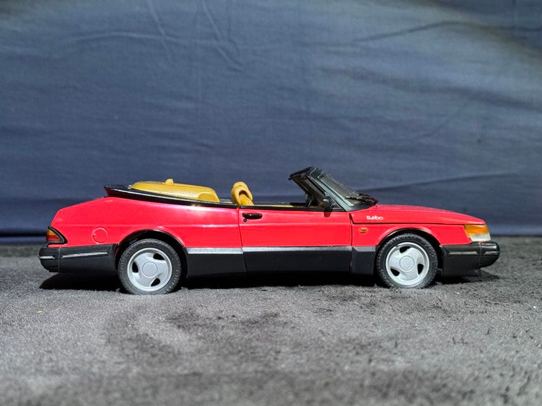 ミニカー ANSON SAAB 900 Turbo Cabriolet