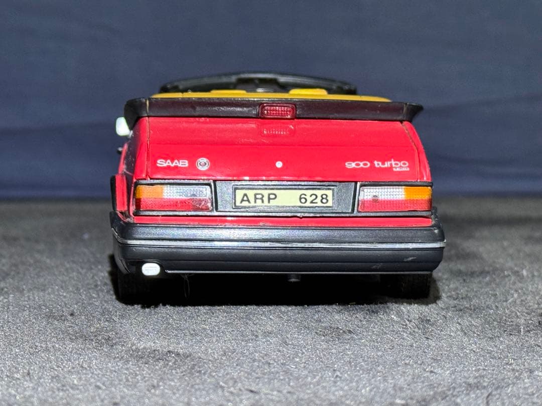 ミニカー ANSON SAAB 900 Turbo Cabriolet