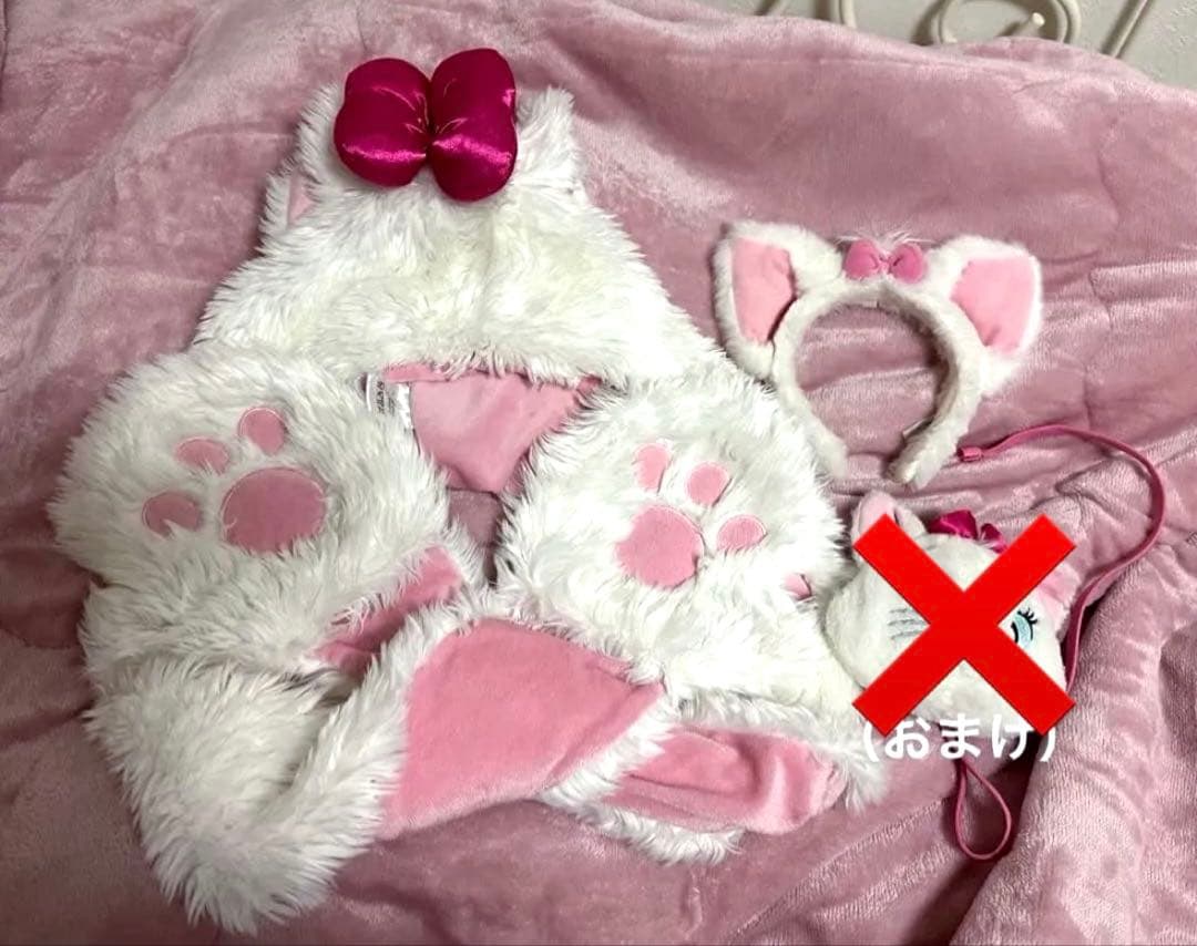 マリーちゃん ファンキャップ マフラーキャップ ディズニー