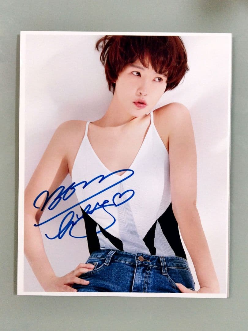 キム・ソナ直筆サイン入り超 特大写真…Kim Sun A…