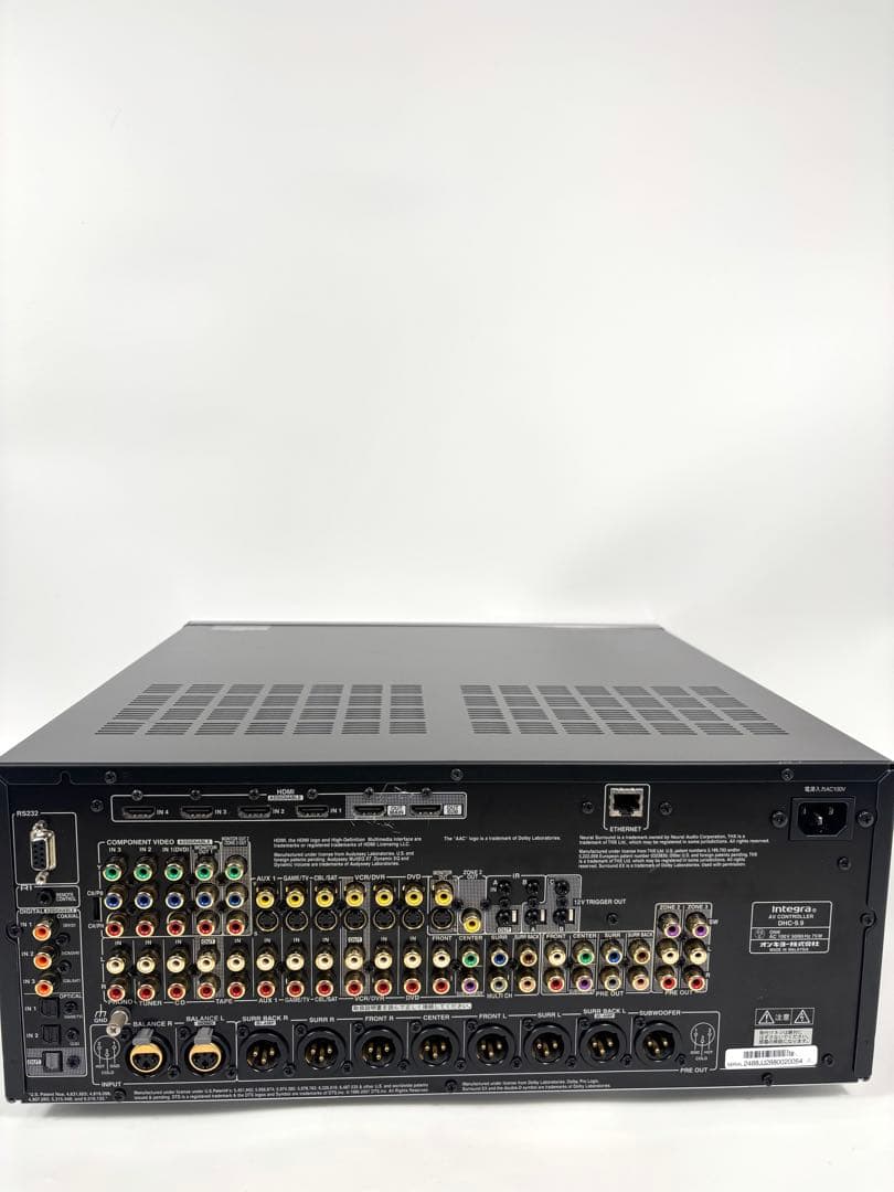 ONKYO Integra インテグラ AVコントロールアンプ DHC-9.9 オンキヨーと