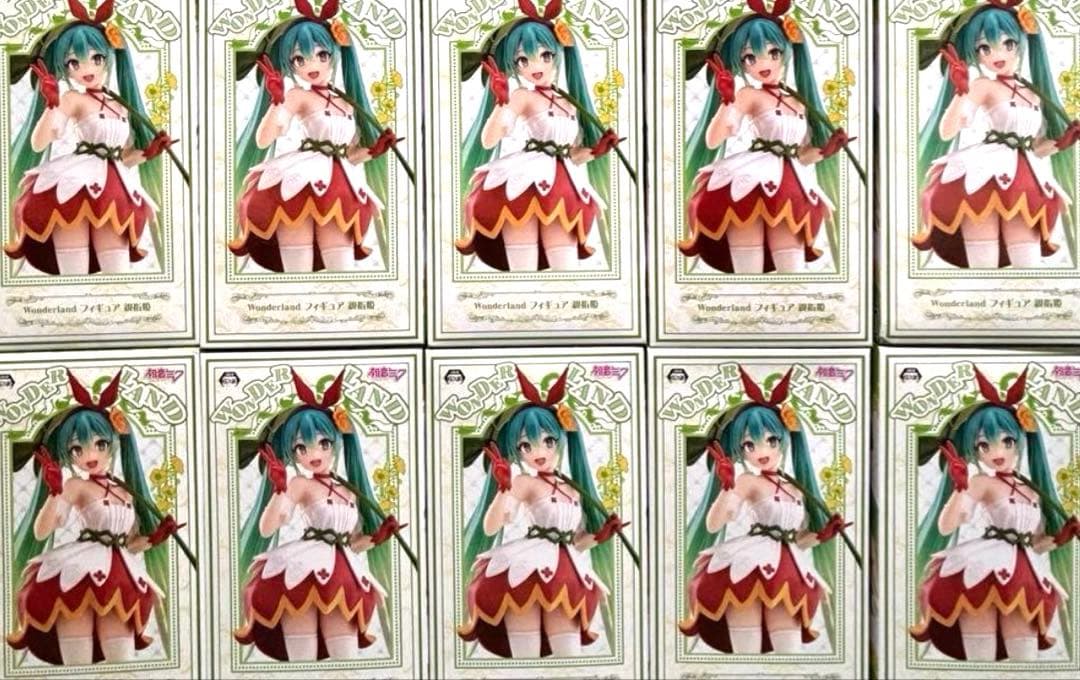 初音ミク Wonderland フィギュア 親指姫 10個セット