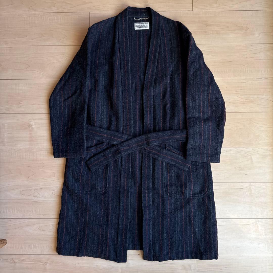 ジャケット・アウター WACKO MARIA MULTI STRIPED GOWN COAT