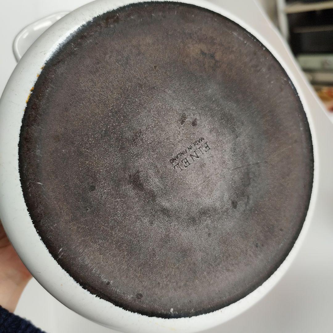 レア フィネル Finel チェリー ポット 琺瑯 ホーロー 北欧 さくらんぼ