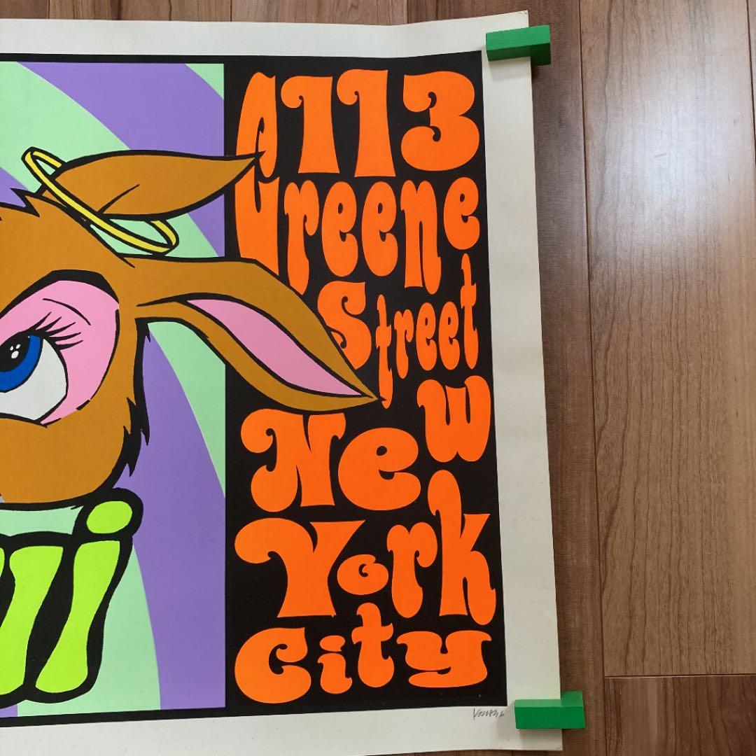 Frank Kozik × Anna Suiシルクスクリーンポスターです