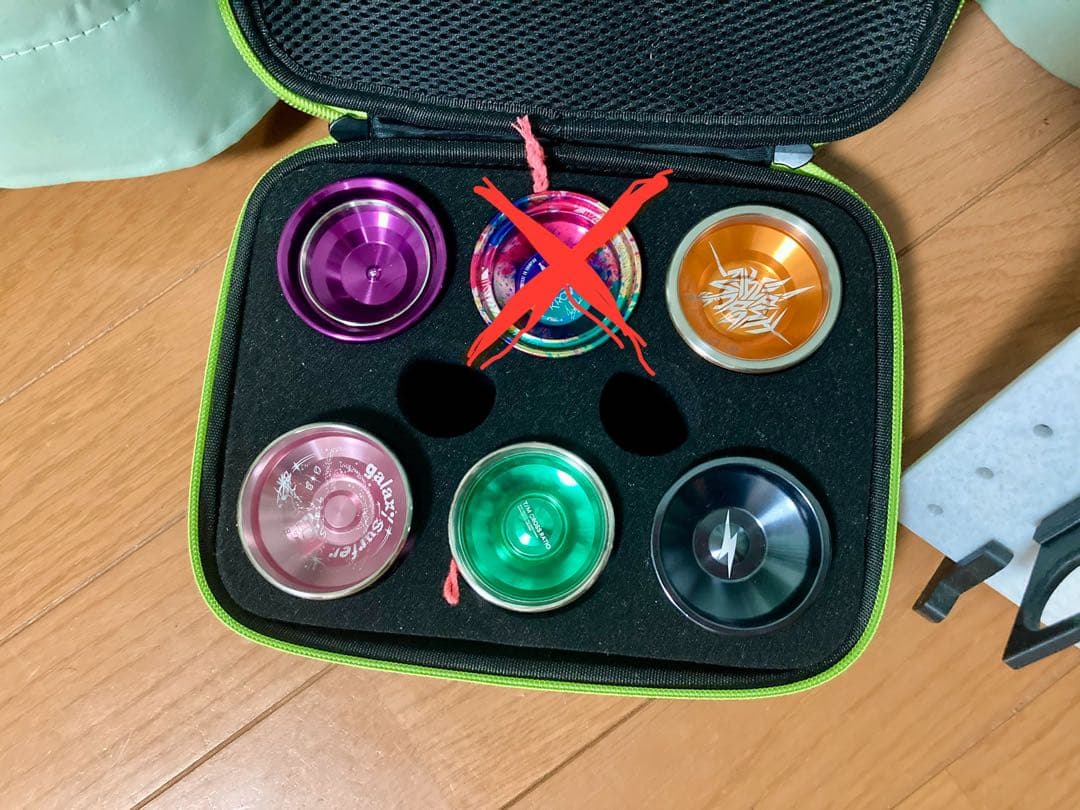 ヨーヨーセット　ラック付き