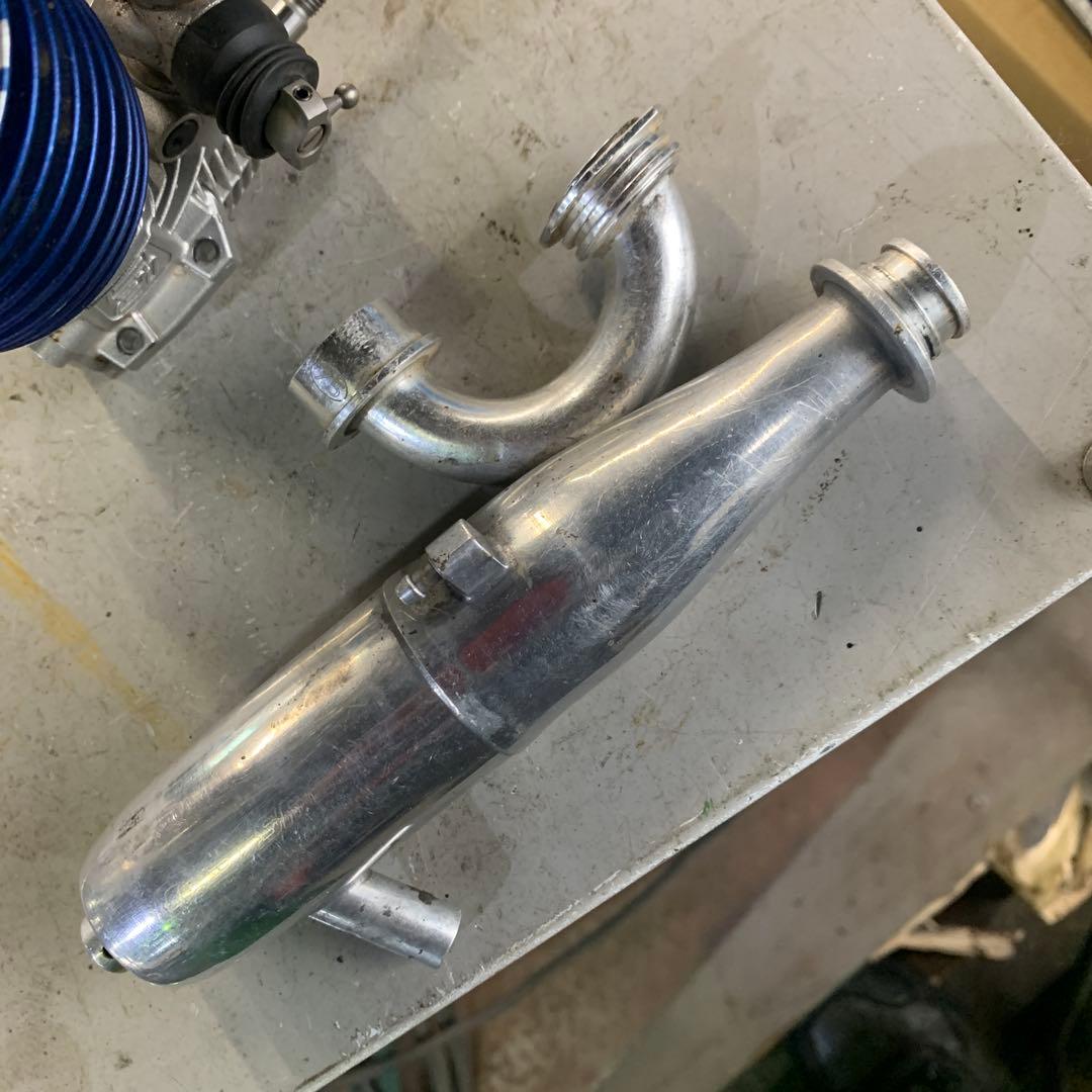 OS MAX 21 エンジン 青