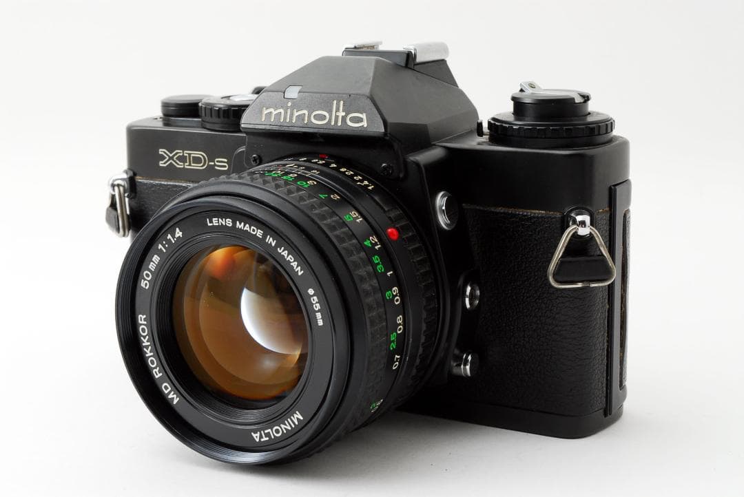 Minolta XD-S + MD Rokkor 50mm F1.4 Minolta MD Rokkor-X 50mm f/1.4