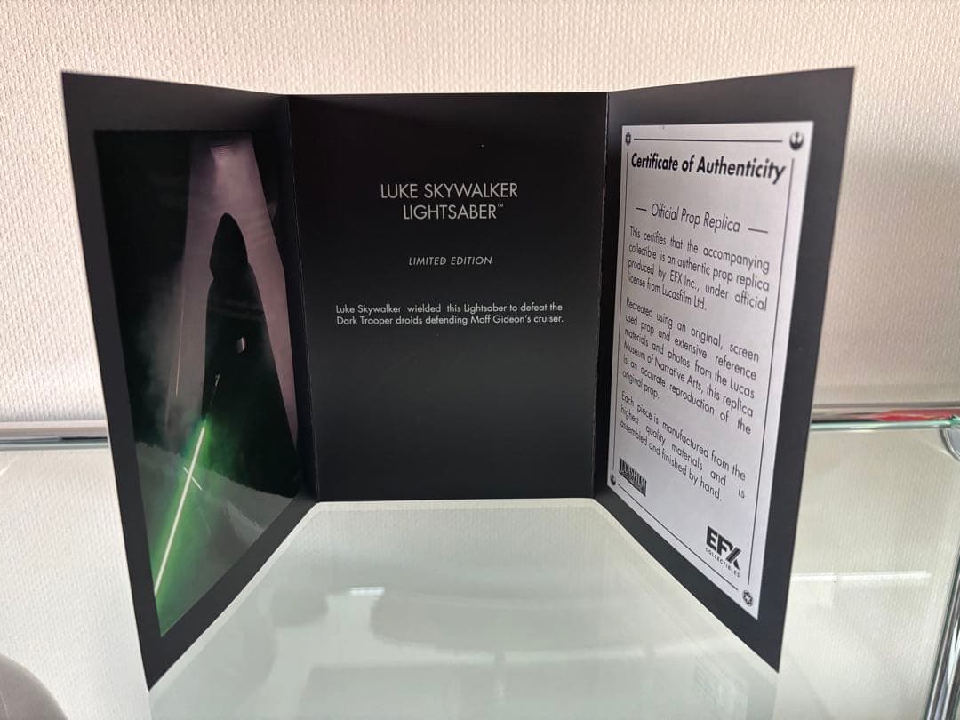 EFX ルーク マンダロリアン ライトセーバー マスターレプリカ ヘルメット