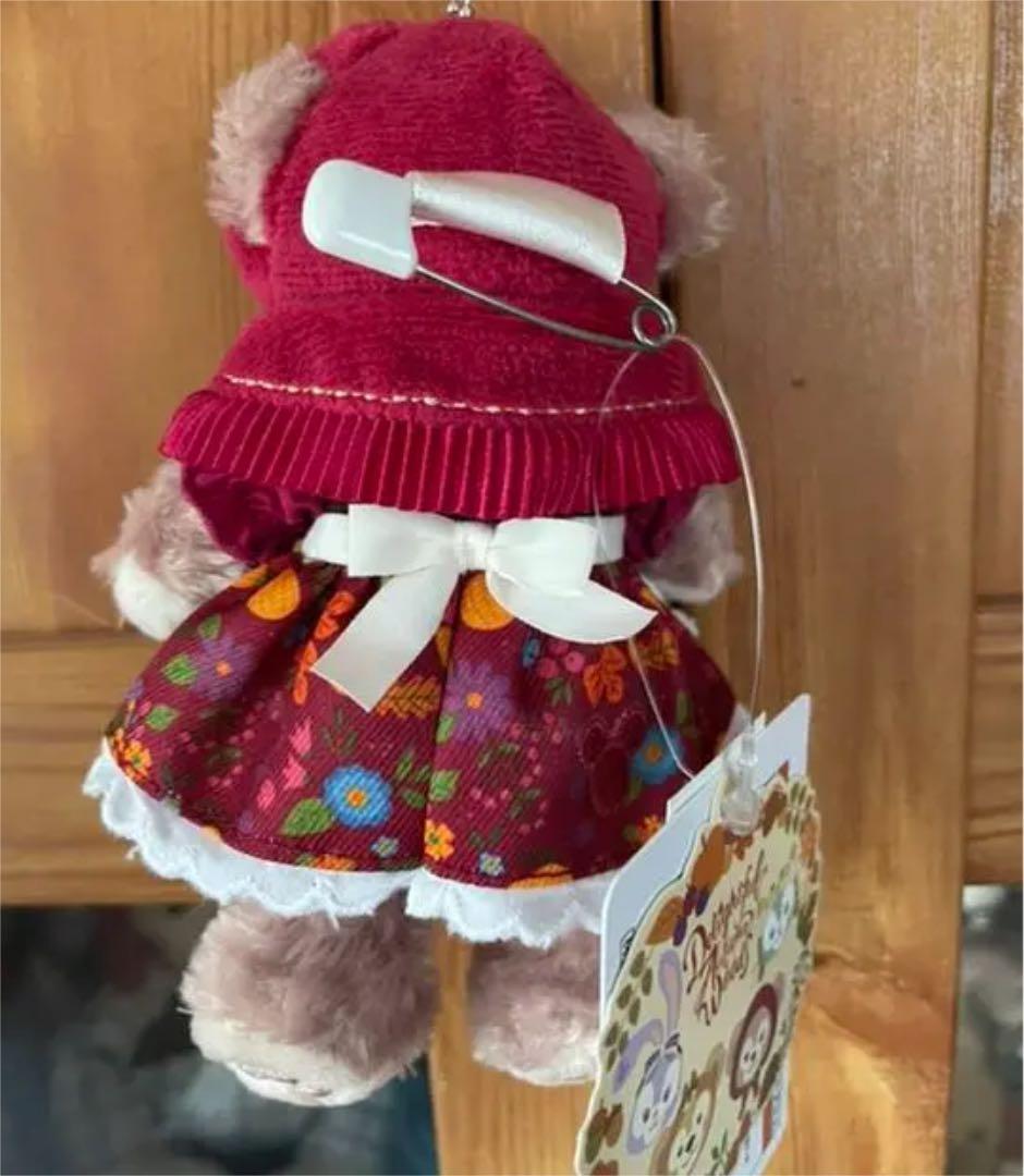 シェリーメイ 秋のぼうけん ぬいぐるみバッジ ダッフィー 秋のぼうけん