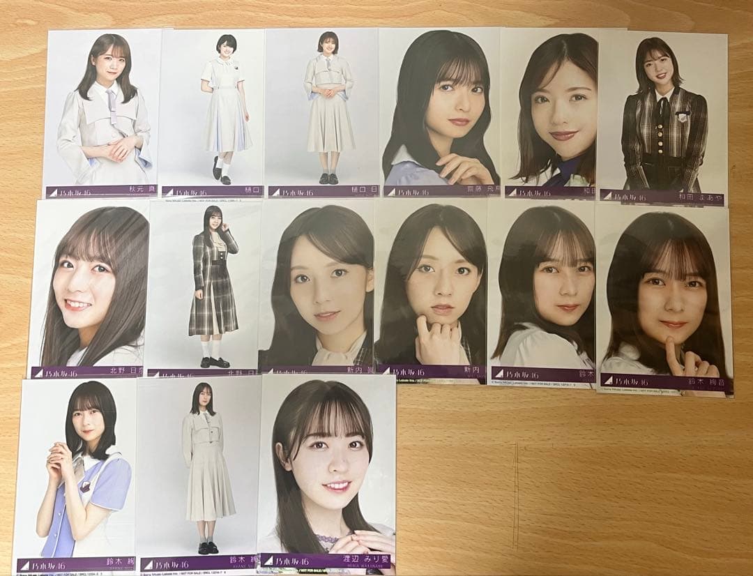 乃木坂46 封入生写真 まとめ売り 1期・2期 - メルカリ