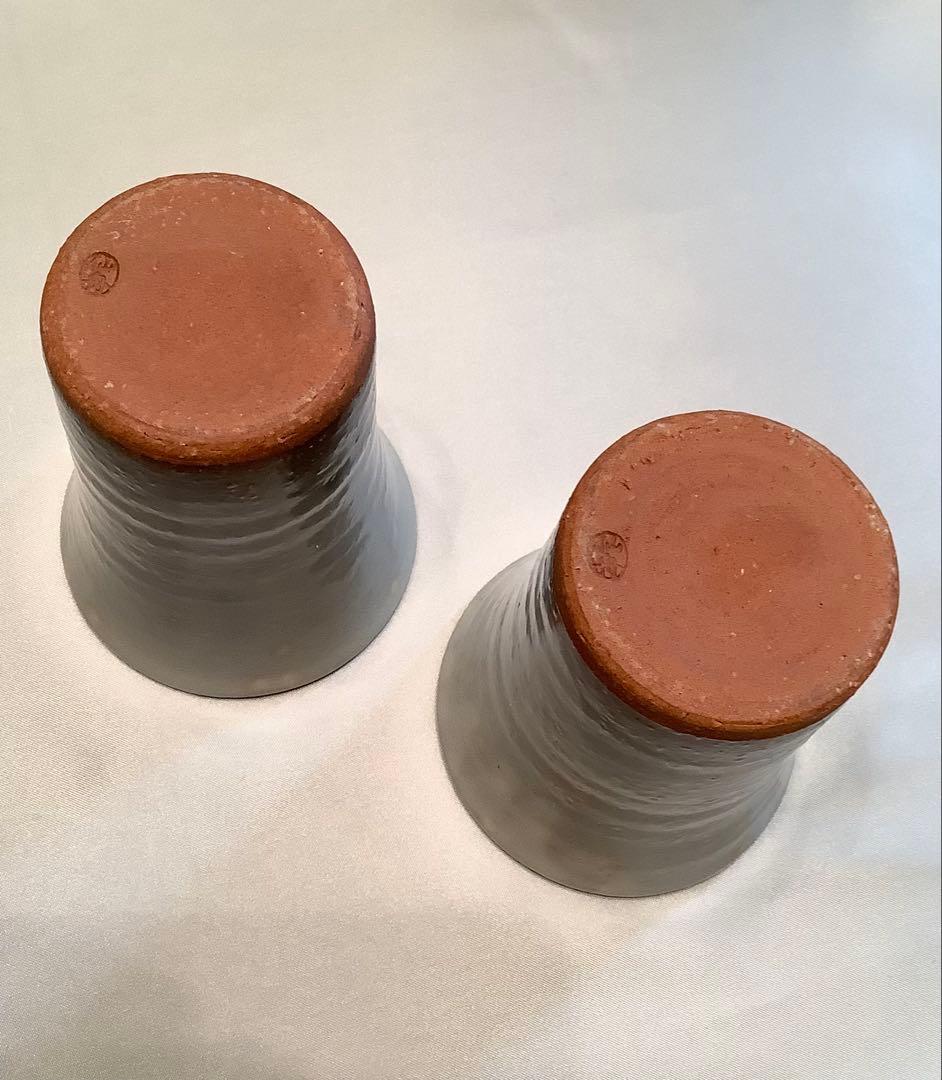 萩焼　ビアマグ2個セット