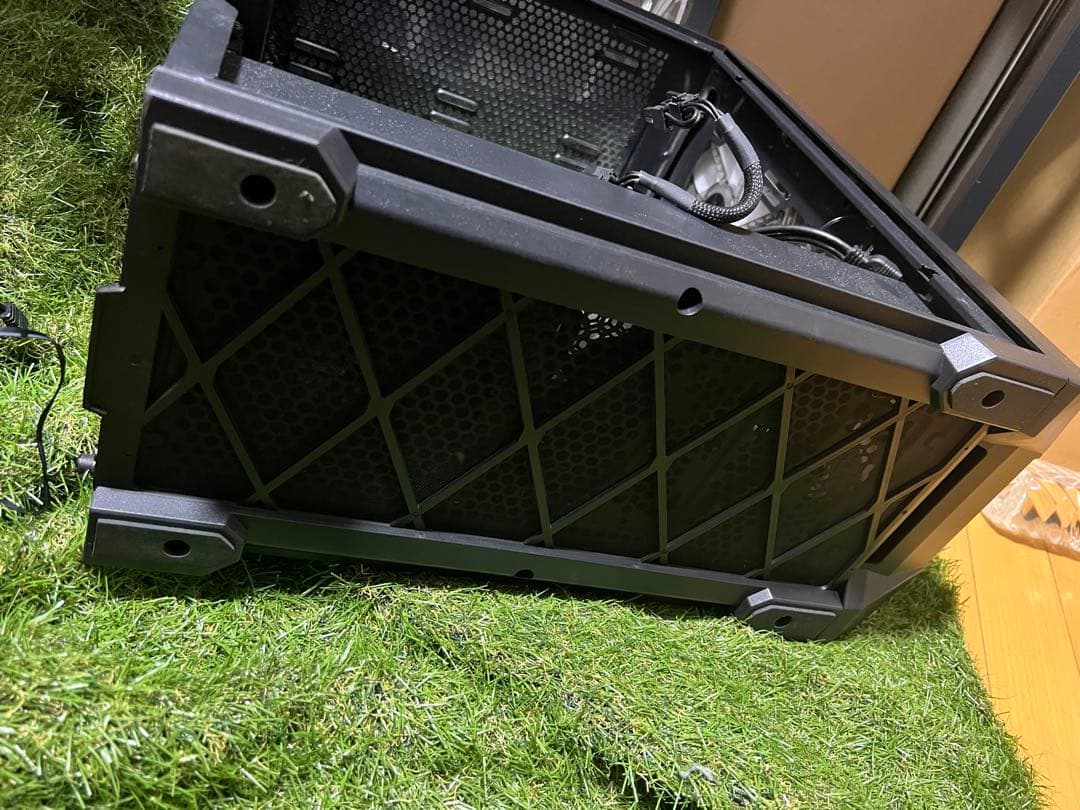 【あ】PCケース、ASUS B450マザーボード、CorsairRM850