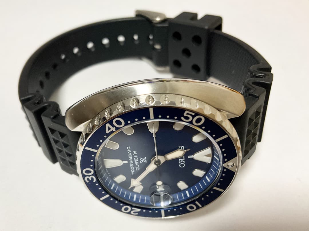 SEIKO／PROSPEX 4R35-01Y0　ミニタートル　ブルーダイヤル