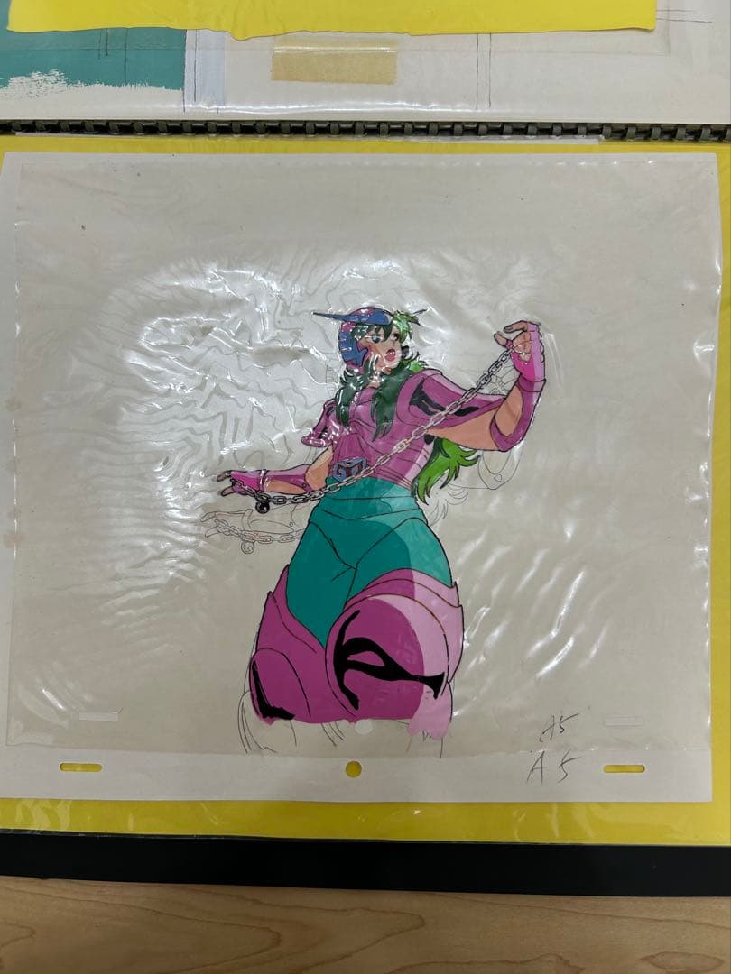 聖闘士星矢　アニメ　セル画　アンドロメダ瞬　80年代