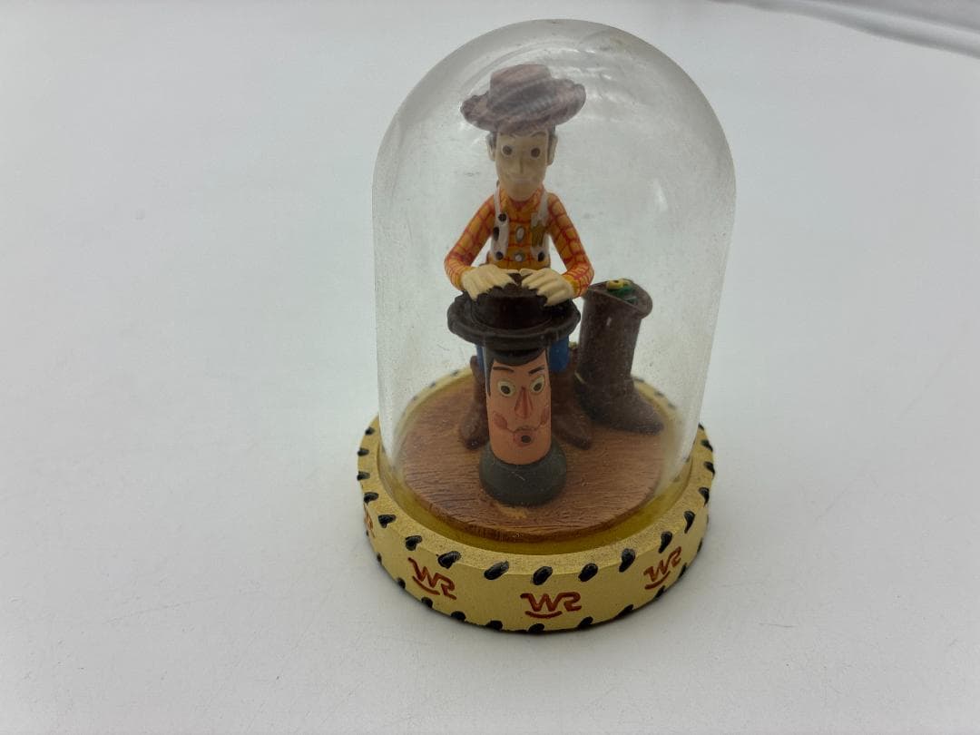 B536-058 トイストーリー ウッディ バズ フィギア ドームヴィネット