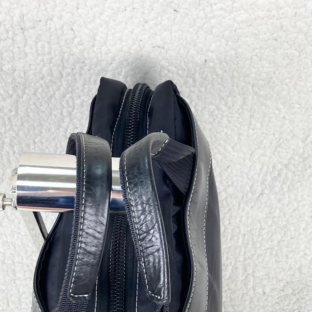 【美品】JIB ２WAY ビジネスバッグ ナイロンレザー 黒 A4 PC