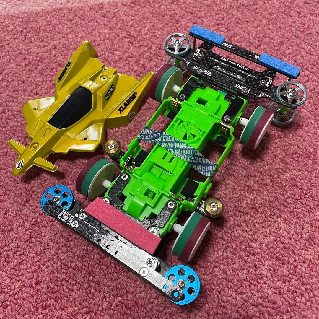 ミニ四駆 マシン4台 2014レアピット まとめ売り