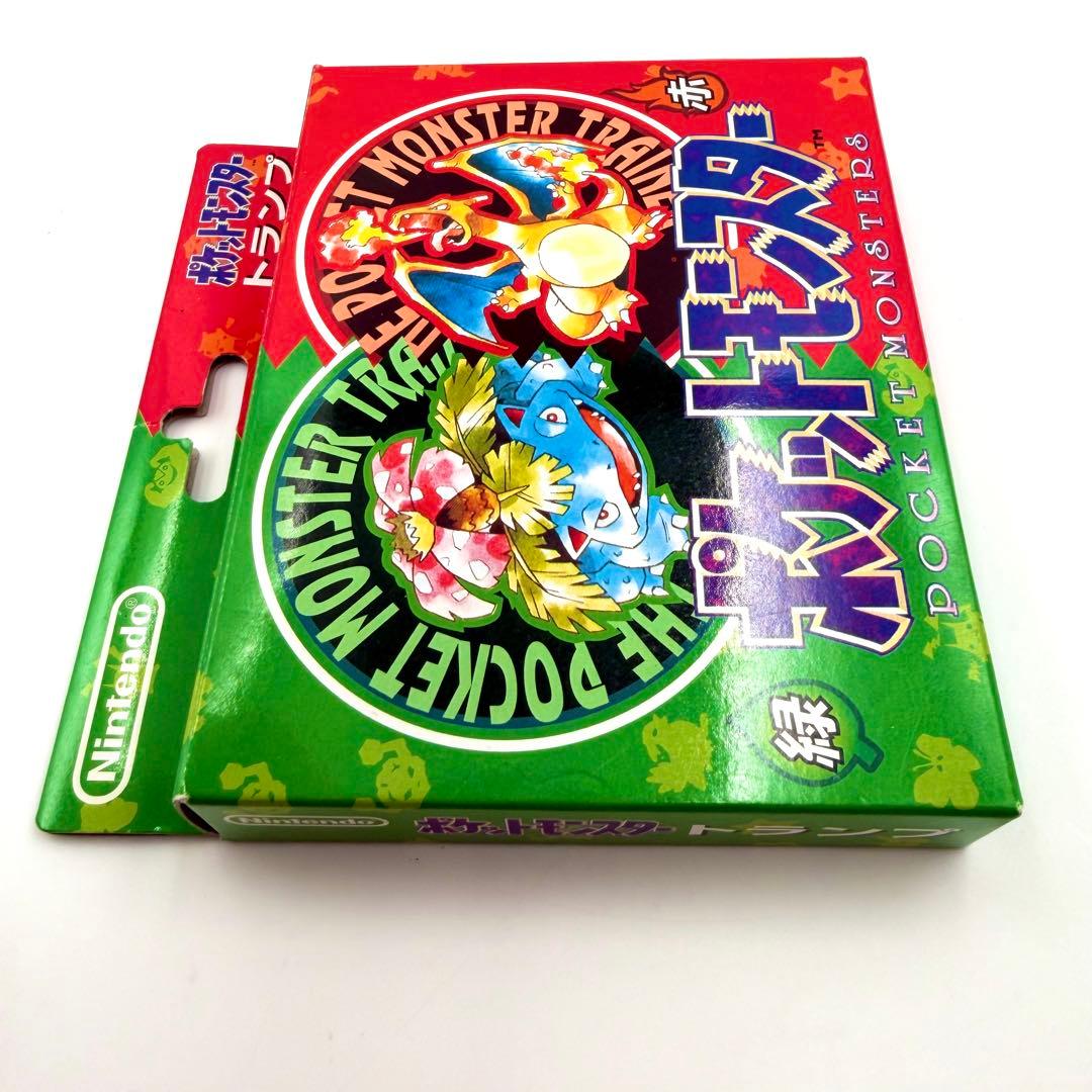 超激レア【新品/未使用】ポケットモンスター トランプ 赤 緑 ポケモン カード