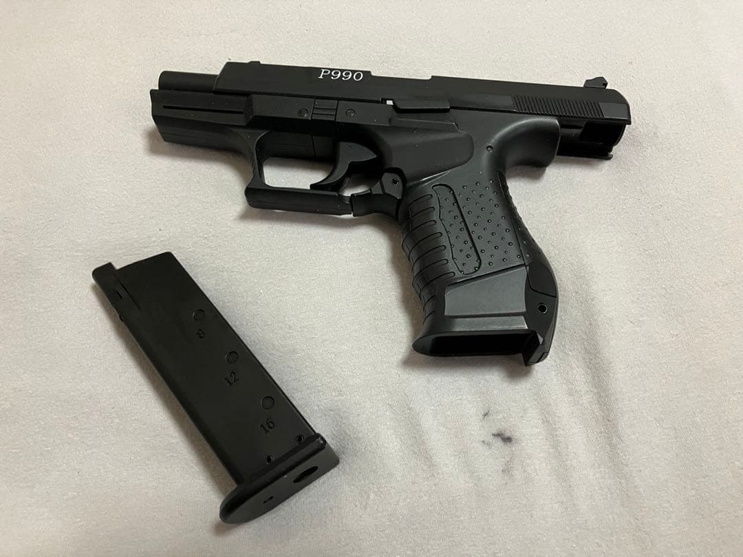 SⅡS エスツーエスP990ガスガン(ブラック)