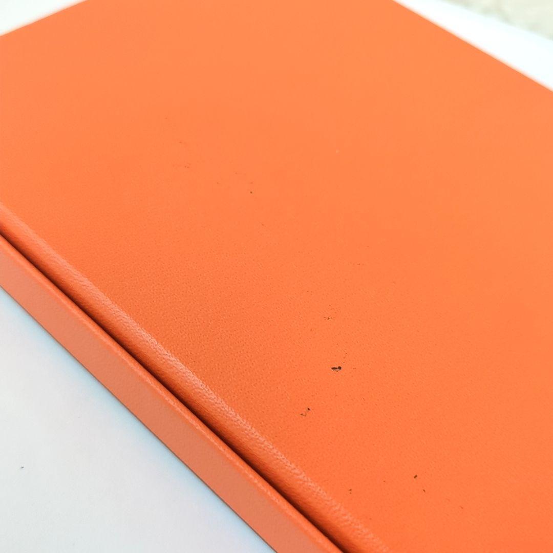 エルメス ベルトデザイン ノートブック メモ帳 ピンク カーキ ブルー