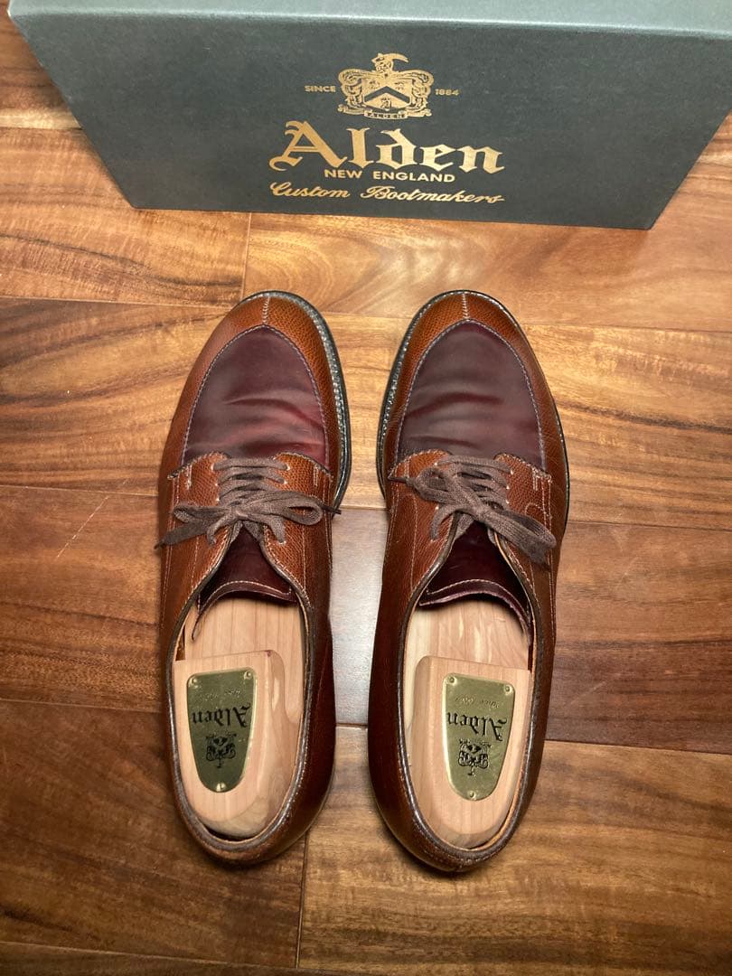 ALDEN オールデン BEAMS 別注 N6601 Vチップ コードバン 革靴
