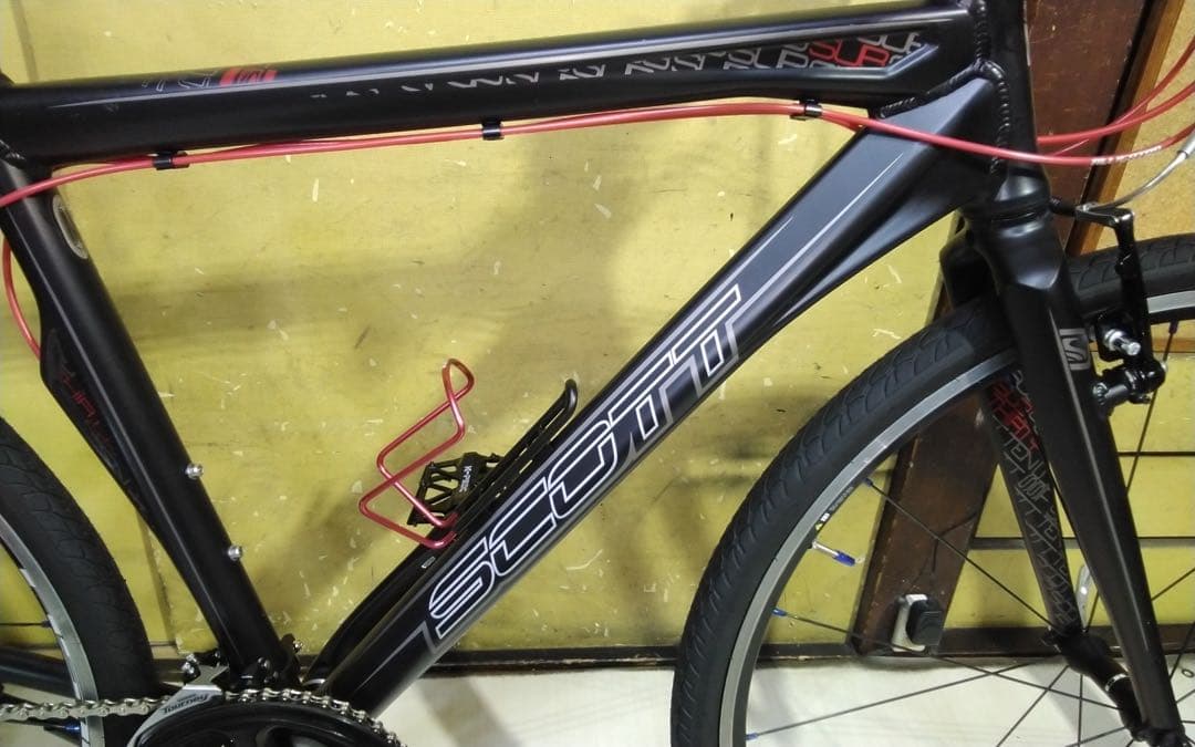 シェ・カツ男/SCOTT SUBカスタム 24段変速 前後タイヤ新品