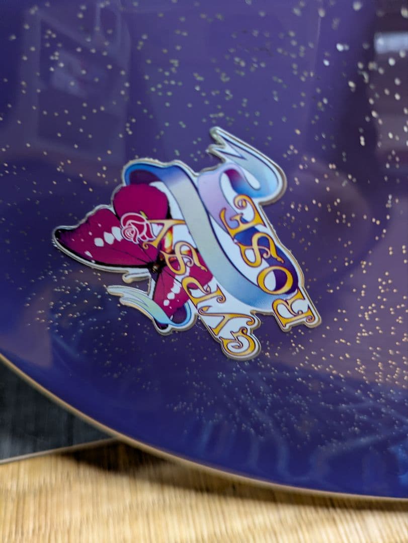 希少　ジプシーローズ　レスポール　 エレキギター　 パープル ラメ入り　激レア