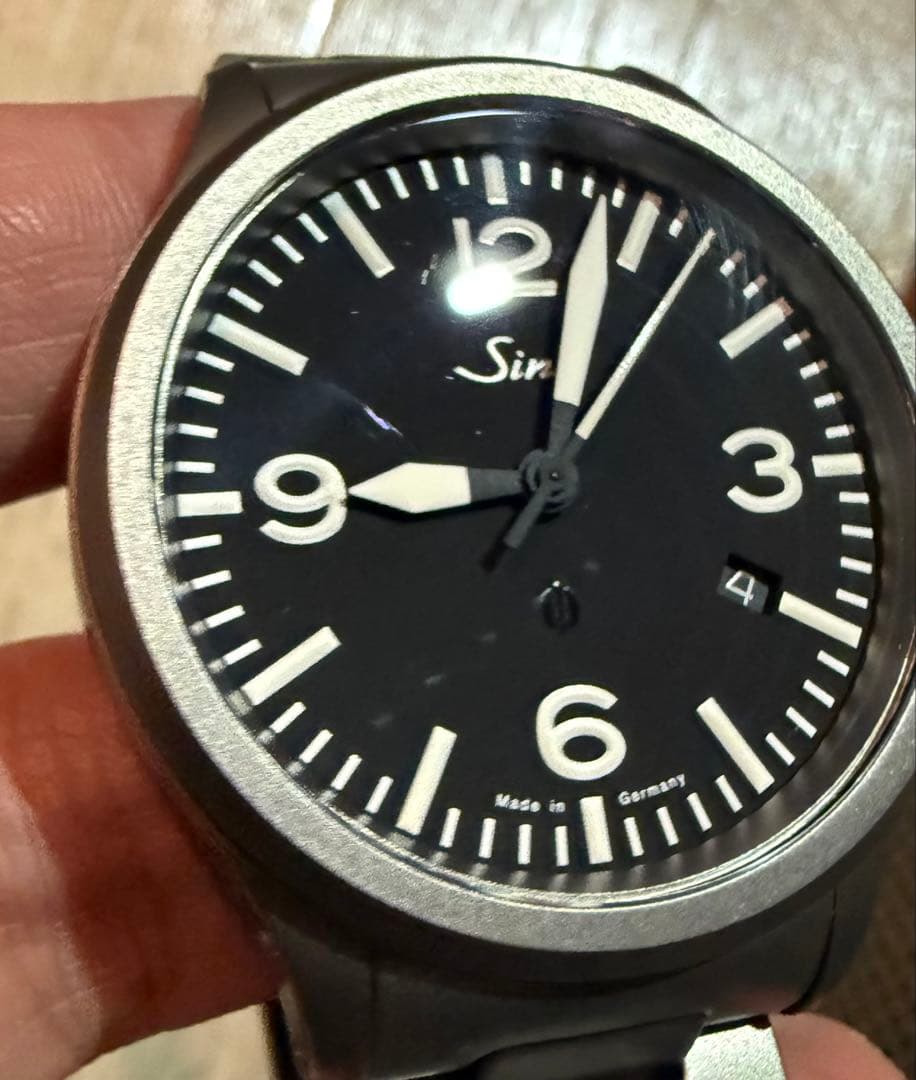 Sinn 856.B ジン オーバーホール済み オプションナイロストラップ付き