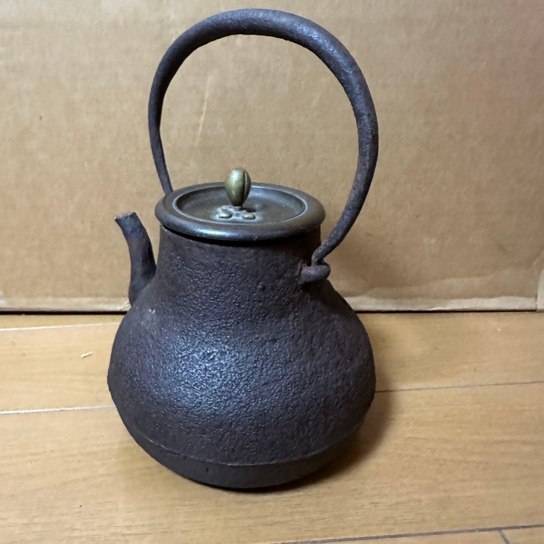 龍文堂 铁瓶 重量約1590g 茶道具 茶器 急須
