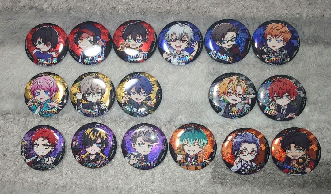 ヒプマイ 缶バッチまとめ売り 寂雷欠品 - メルカリ