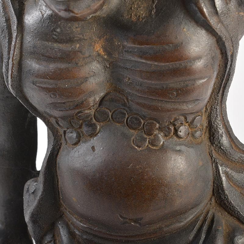 仏教美術 古銅 仁王像 金剛力士像 置物 H R7416 - メルカリ