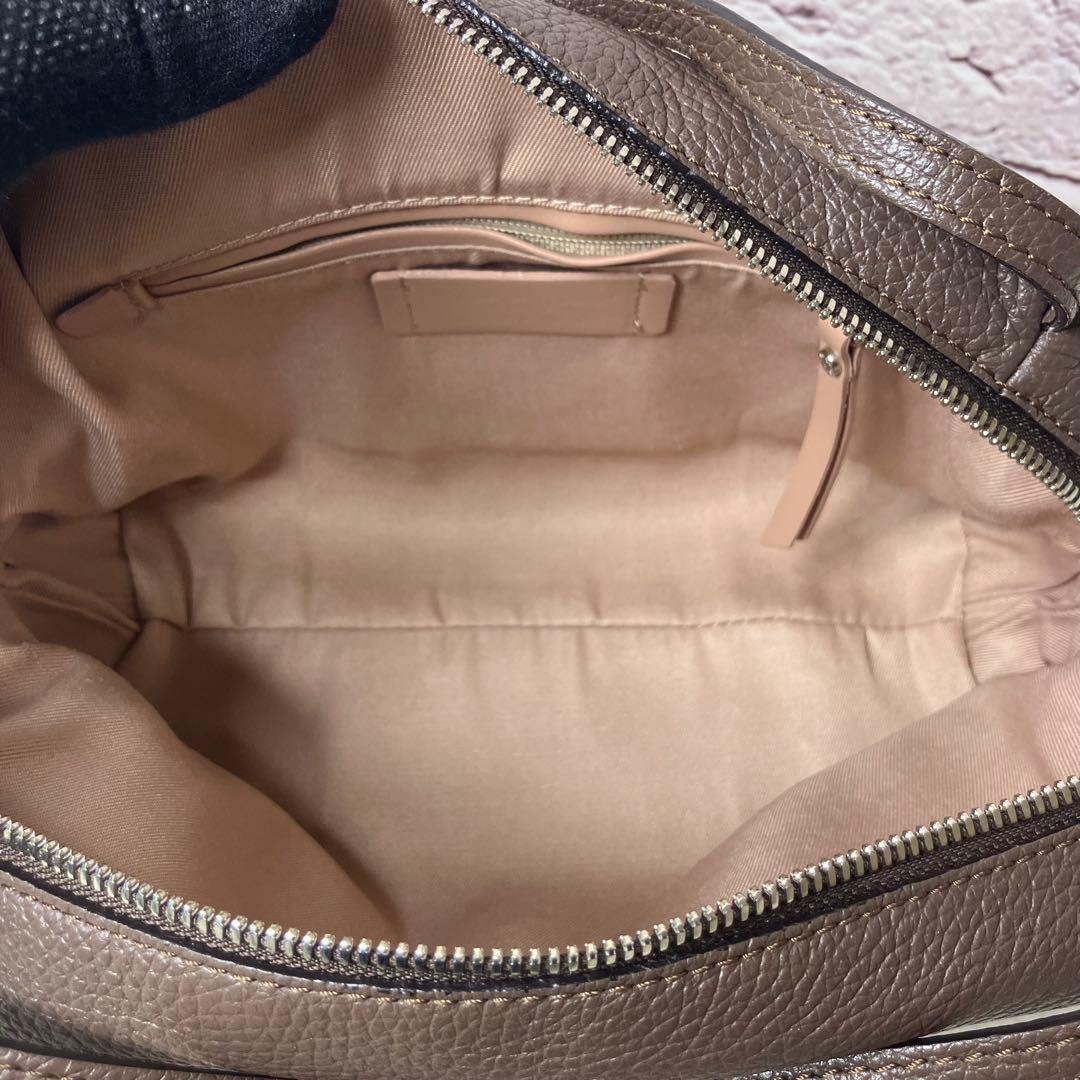 美品✨ジャンニキャリーニ アリファ M 2way シボ革 ショルダーバッグ