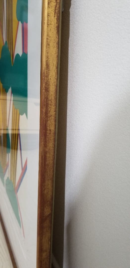 池田満寿夫の版画額とてもお洒落です。