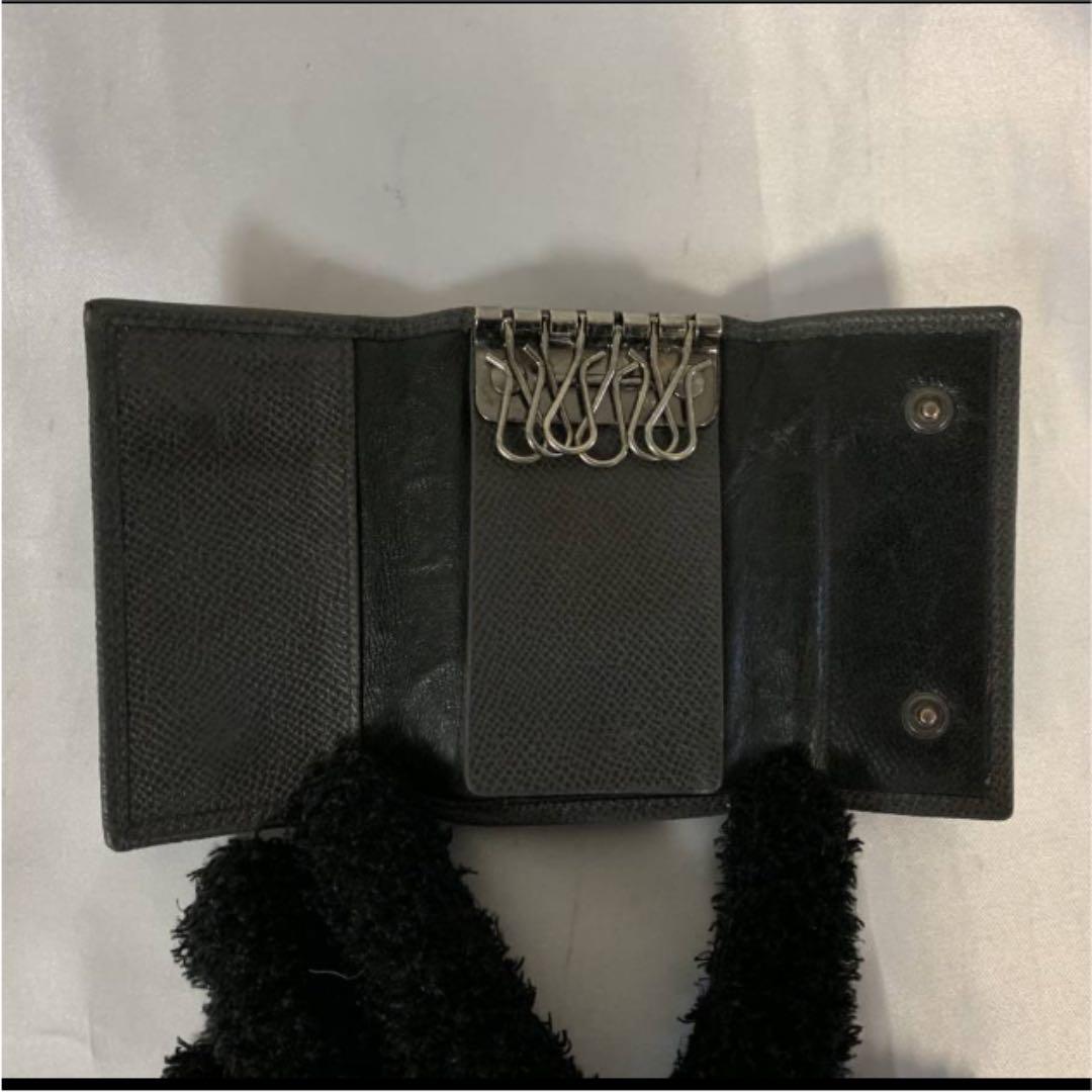 本物ドルチェ＆ガッバーナドルガバD&G本革レザー6連キーケース鍵キー