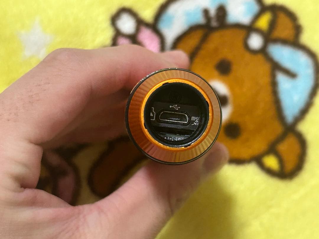 パナソニック ウェアラブルカメラ オレンジ HX-A1H