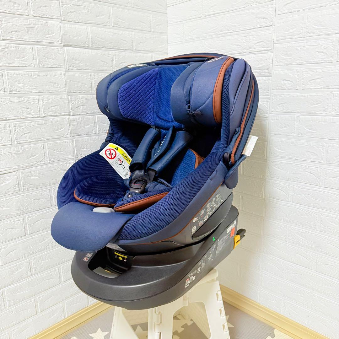 【極美品】エールベベチャイルドシート クルットRウィ ★最高級シリーズ★